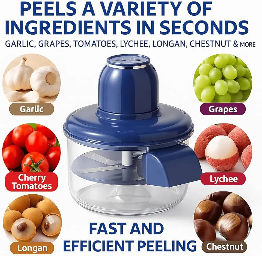 Quick & Effortless Peeling Machine - Automatic Electric Fruit Peeler