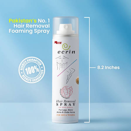 NEW Ecrin Hair Removal Foaming Spray