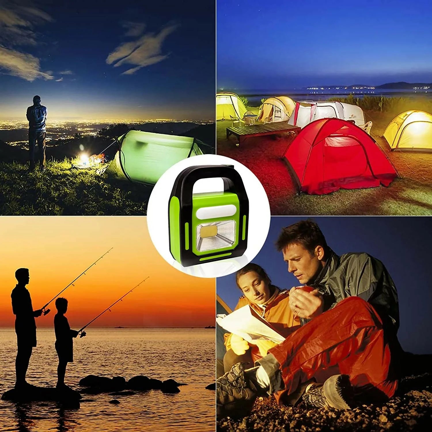 Mini Solar Emergency Light-Solar Rechargeable LED Emergency Light